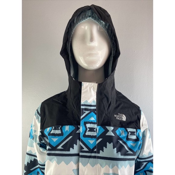 NWT The North Face Girls' Resolve Reflective Jacket, TNF White Tribal Size XXS - Picture 4 of 5